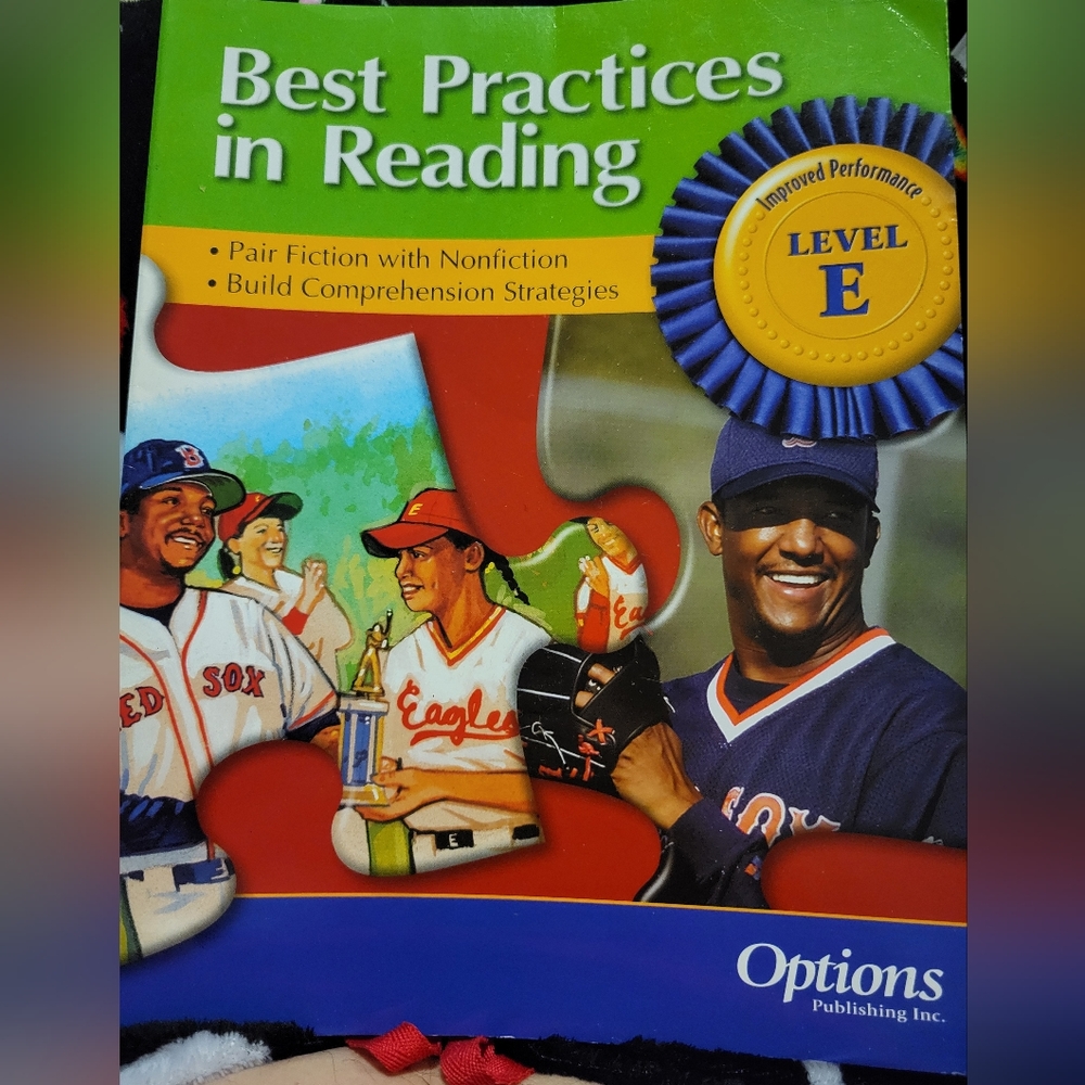 Best Practices in Reading Level E Workbook Grades 3-5 Like New Condition